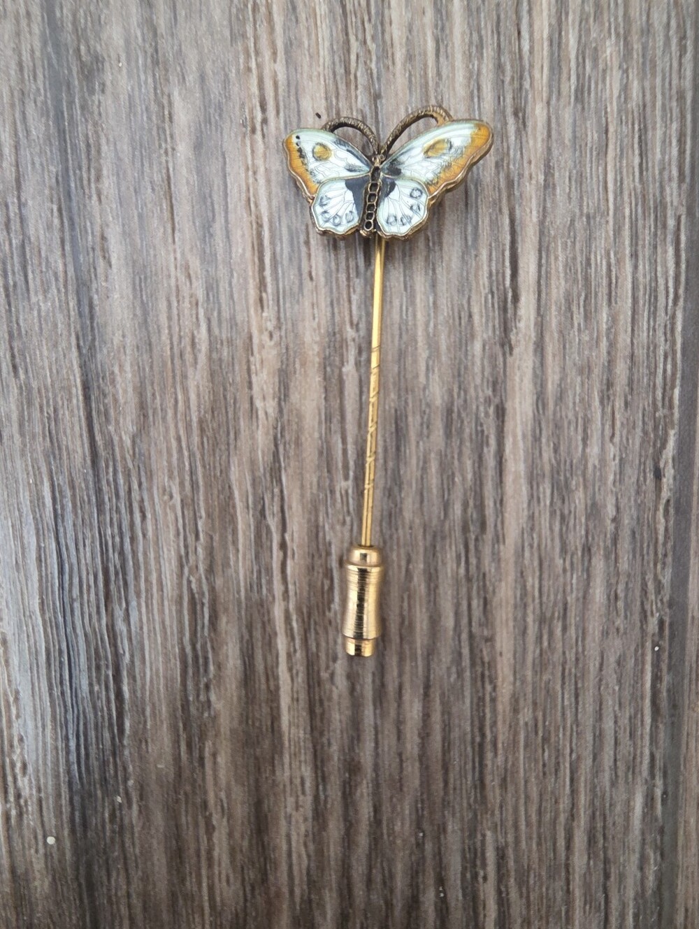 Gold Butterfly Stick Pin - Women Jewelry